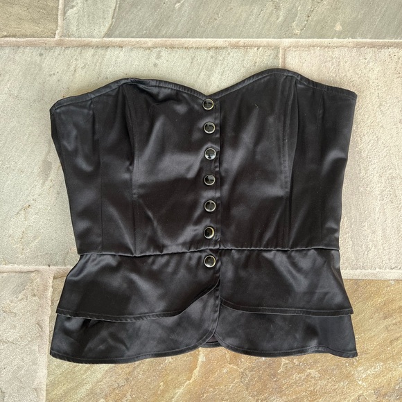 Women’s Button Up Corset - Picture 1 of 2
